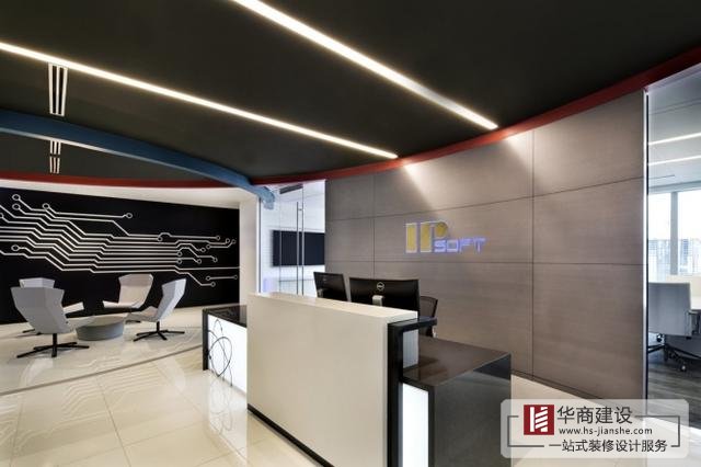 公司前臺(tái)裝修該怎么設(shè)計(jì)，廣州辦公室前臺(tái)裝飾